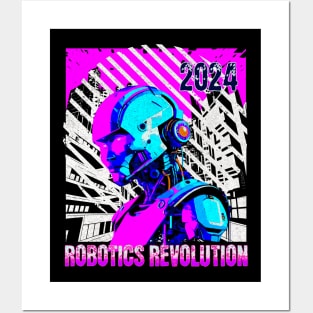 2024 Engineering Robots Robotics Engineer Posters and Art